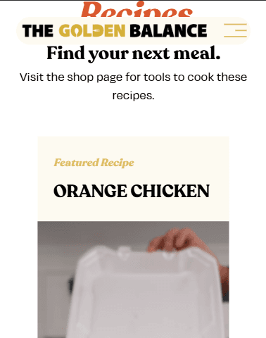 Sticky header obscuring content